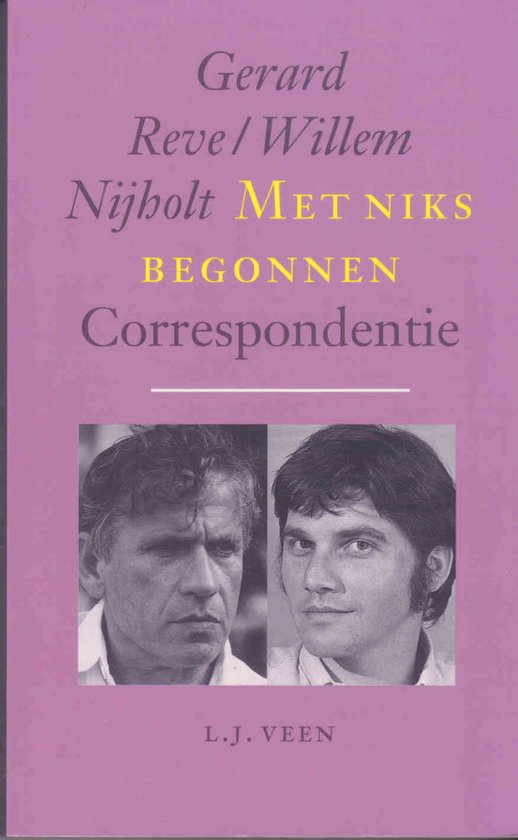 Cover van het boek 'Met niks begonnen' van Willem Nijholt