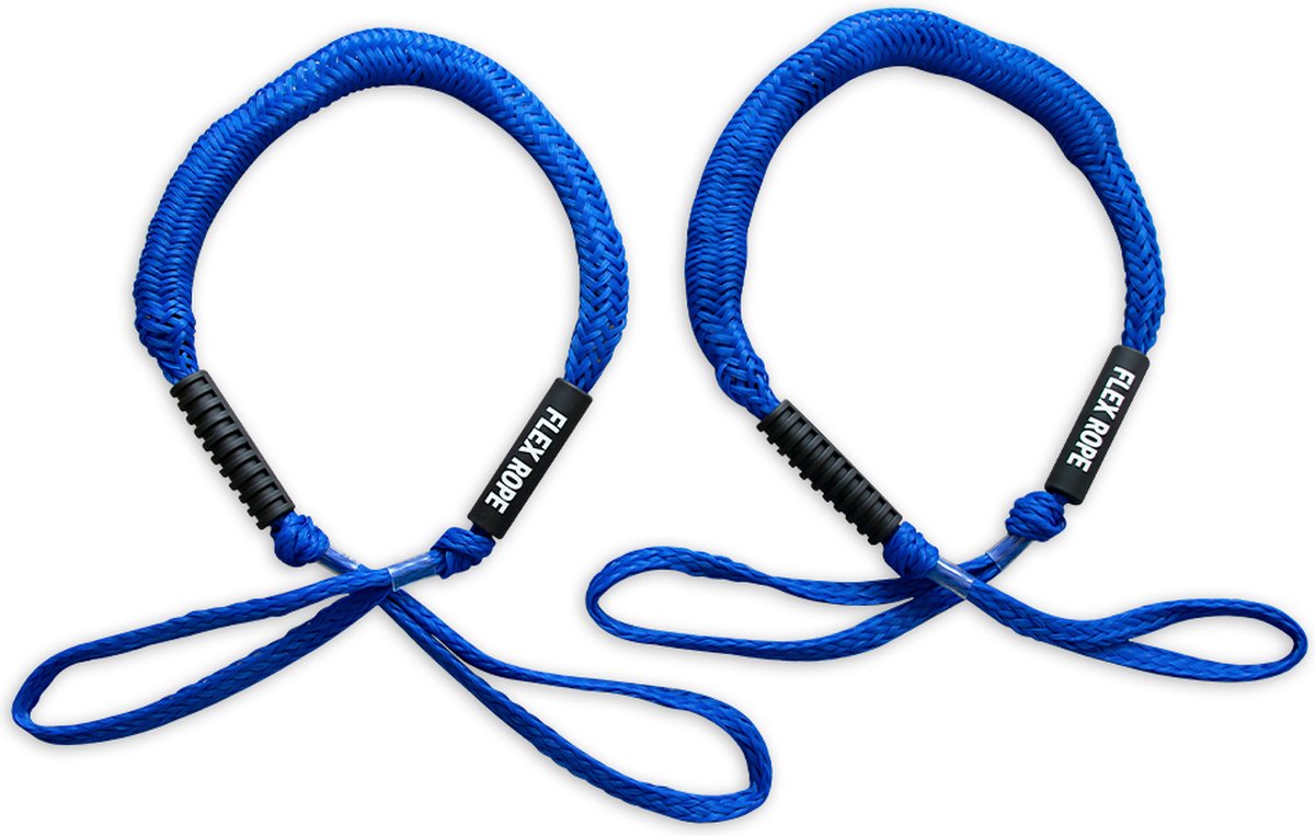 Flex Rope Nautic - Landvast - Boot uitrusting - Blauw - Landvast Boottouw Aanmeerlijn Afmeermateriaal Flexrope Landvast met oog Nautic