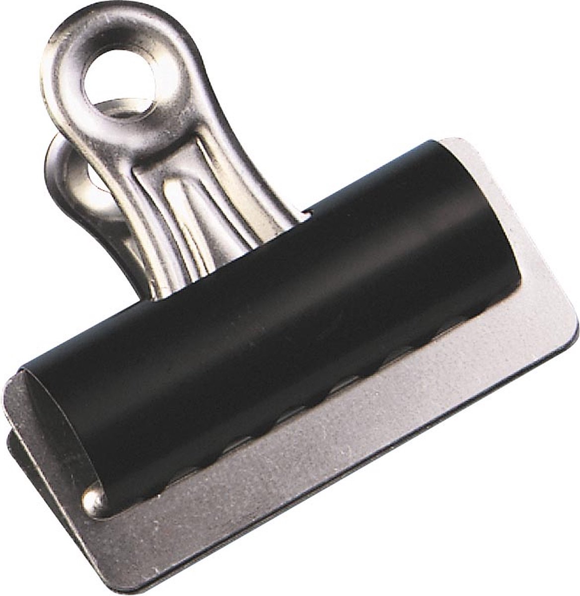 Q-CONNECT bulldogclip, zwart, 25 mm, doos van 10 stuks 12 stuks