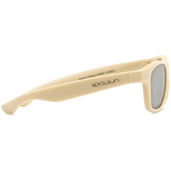 KOOLSUN - Wave - Kinder zonnebril - Almond Beige - 3-10 jaar - UV400 - Categorie 3 — afbeelding 2