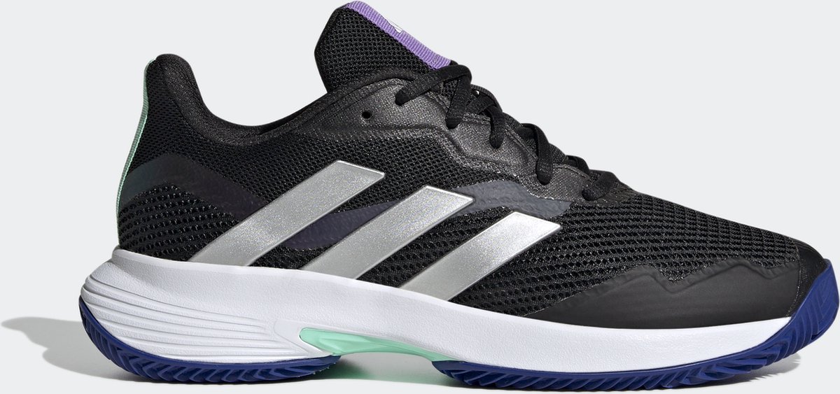 adidas Performance CourtJam Control Clay Tennisschoenen Dames Zwart