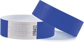 Polsband combicraft tyvek blauw | Blister a 100 stuk | 25 stuks