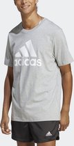 adidas Sportswear Essentials Big Jersey Big Logo T-shirt - Heren - Grijs- L