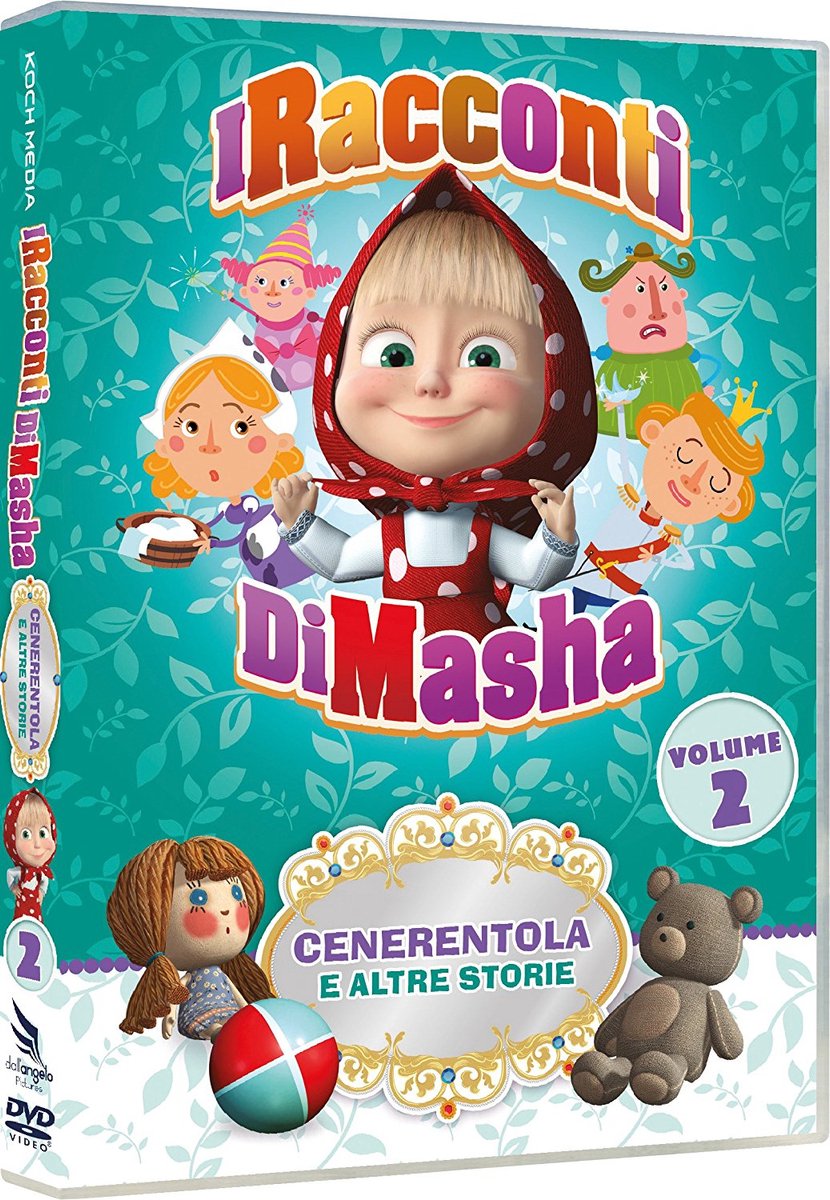 PLAION I Racconti Di Masha - Cenerentola e altre storie DVD Italiaans