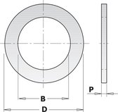 CMT Reductiering voor zaagblad D=35x32x2mm