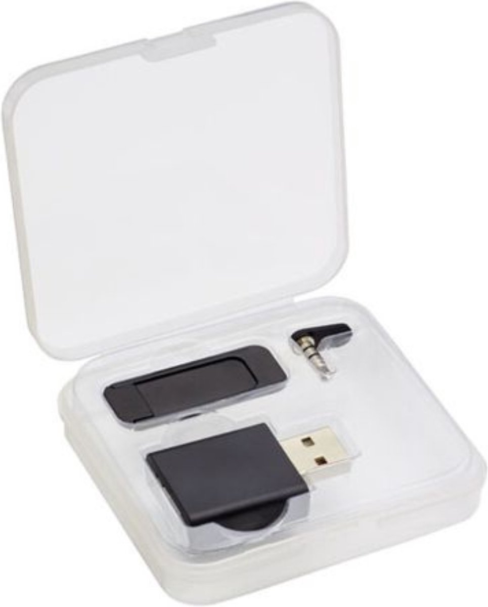 Privacy Kit: Webcam Cover + RFID Blokkerende Kaart + USB Data Blocker