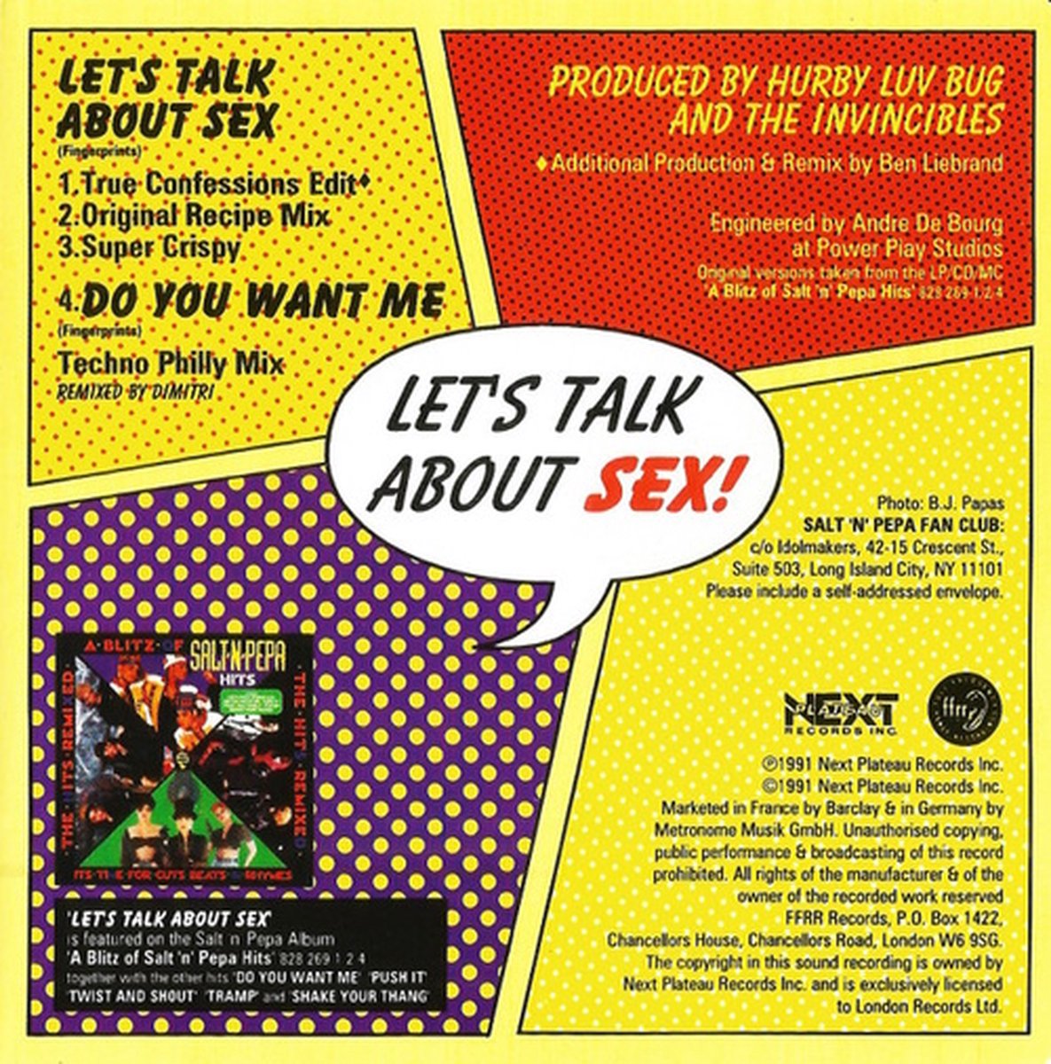 Salt n pepa - Let's talk about sex, Salt-N-Pepa | CD (album) | Muziek ...