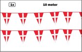 Vlaggenlijn Denemarken 10 meter - Landen EK WK Deens festival thema feest fun