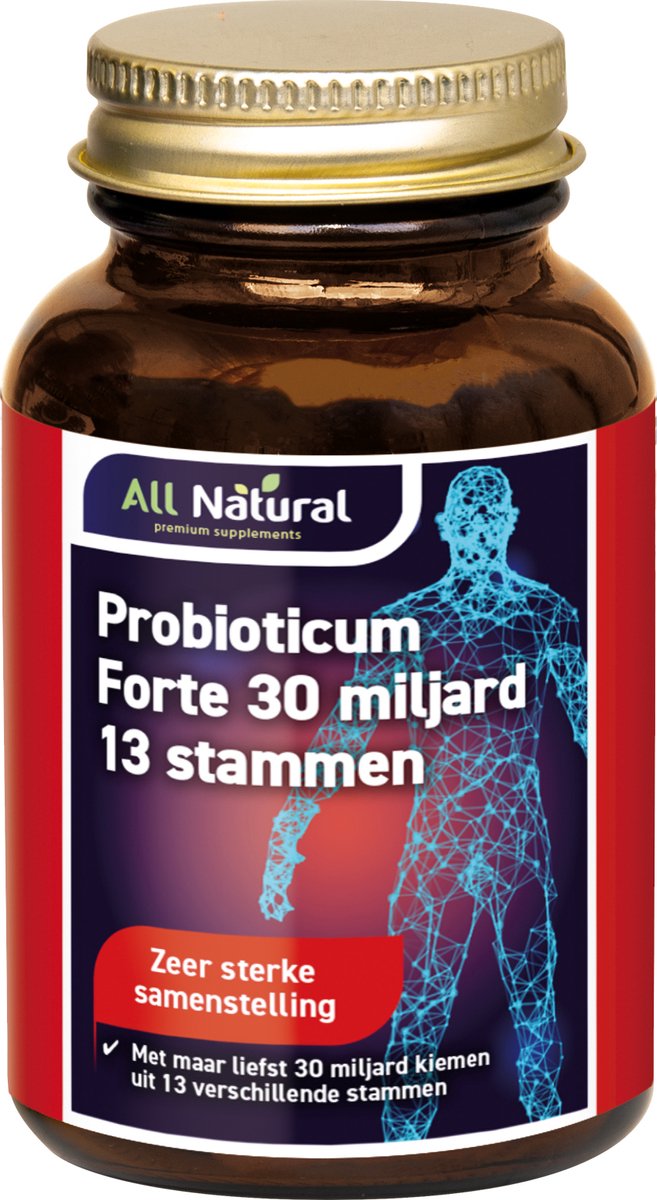 Goedkoopste All Natural Pro bioticum forte 30 Capsules