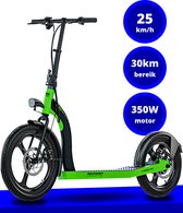 MS Energy r10 - Hybride elektrische step - Grote wielen - Vouwbaar - 25 km/h - 350W motor - 36V batterij
