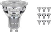 Voordeelpak 10x Philips LEDspot Waarde GU10 6.2W 940 36D (MASTER) | Dimbaar - Beste Kleurweergave - Koel Wit - Vervangt 80W