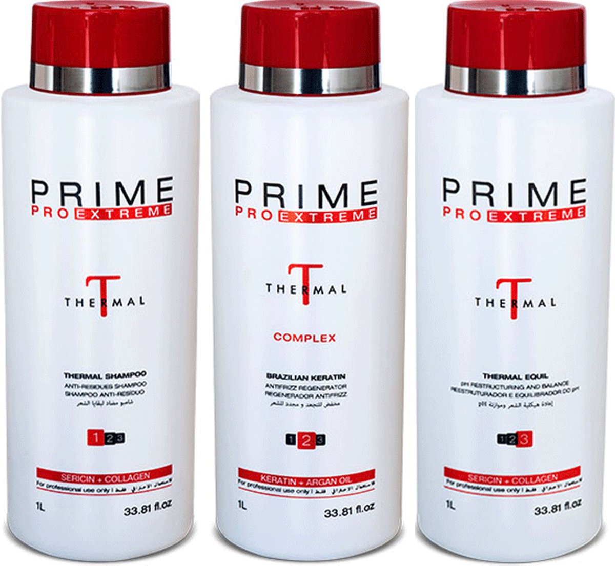Prime Thermal Complex Keratine kit 3x1000ml