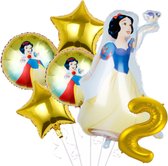 Sneeuwwitje ballon set - 100x71cm - Folie Ballon - Prinses - Themafeest - 2 jaar - Verjaardag - Ballonnen - Versiering - Helium ballon