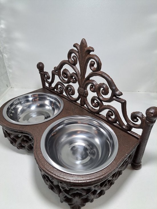Denza - Bol pour chien en fonte - chien - bol de nourriture nostalgique - fonte