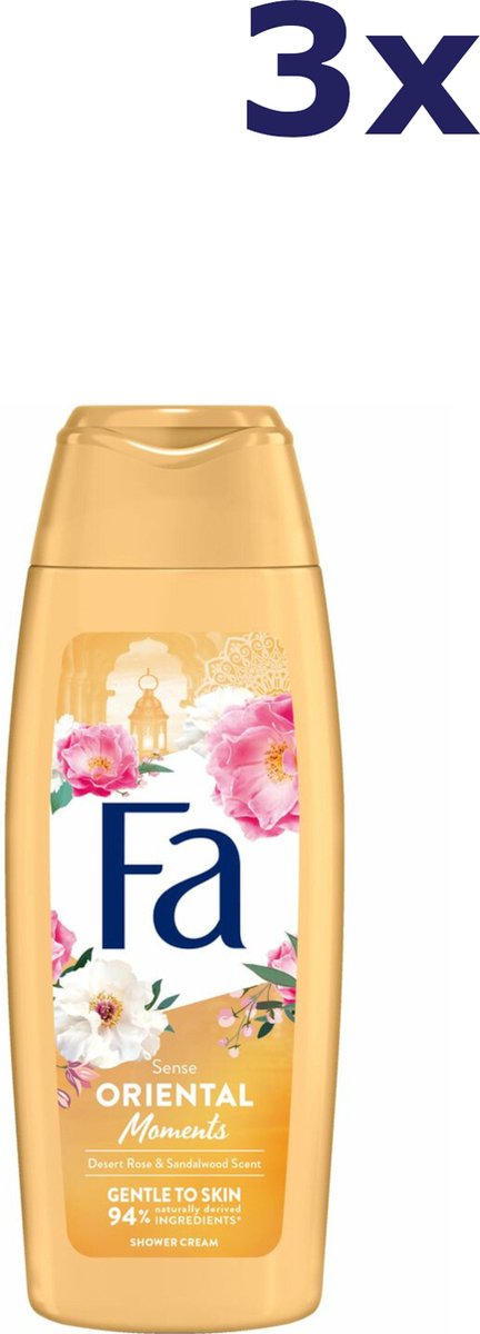 Goedkoopste 3x Fa Douchegel - Oriental Moments 250 ml