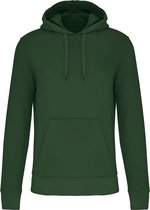 Ecologische herenhoodie met capuchon merk Kariban Forest Green - XL