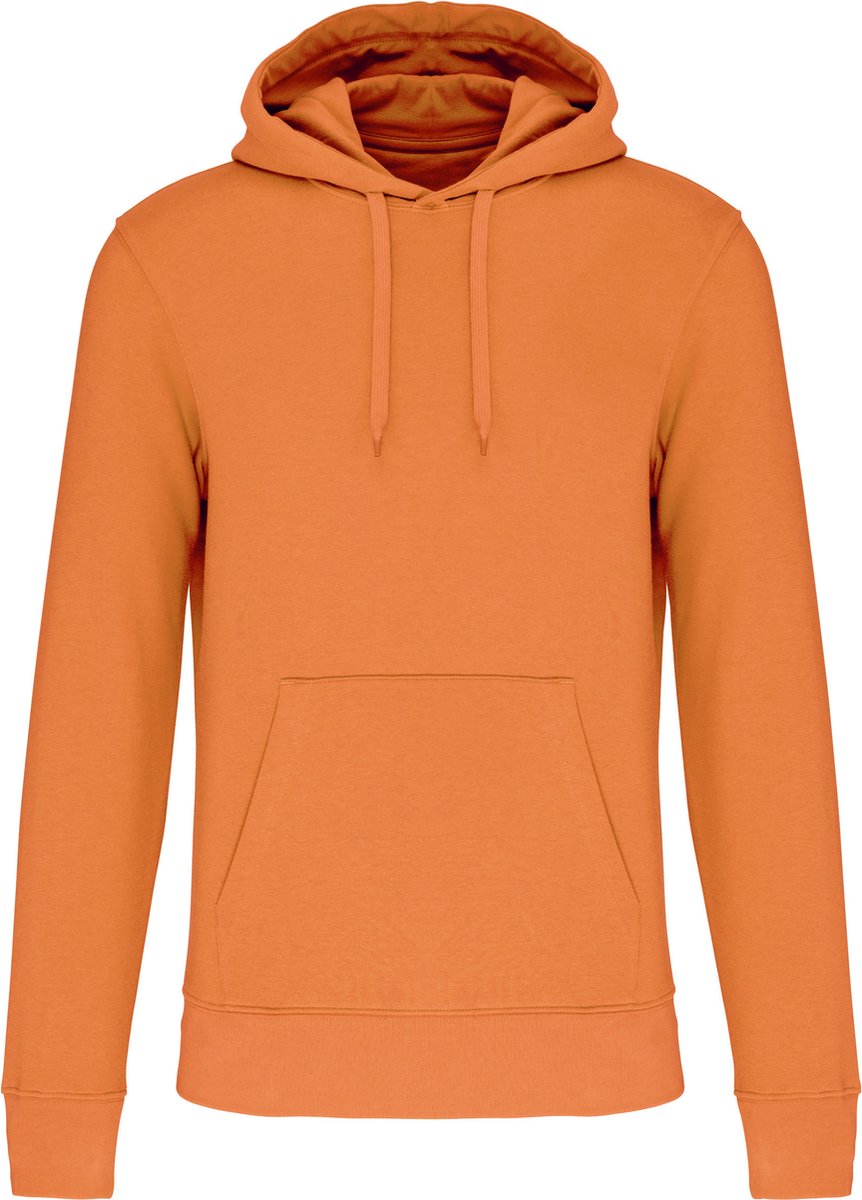 Kariban Ecologische herensweater met capuchon K4027 Light Oranje