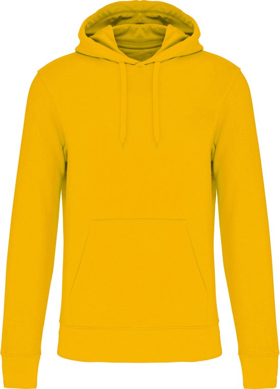 Ecologische herenhoodie met capuchon merk Kariban Yellow - 3XL