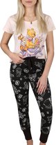 Winnie l'ourson Disney - Pyjama femme manches courtes, pantalon long, coton / XL