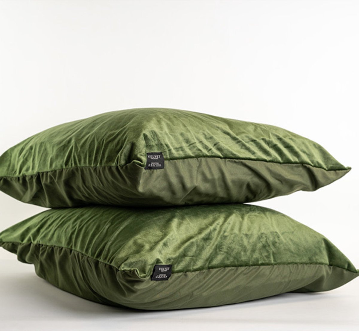 Beau Maison Velvet Kussenslopen (set van 2) Groen 60 x 70 cm