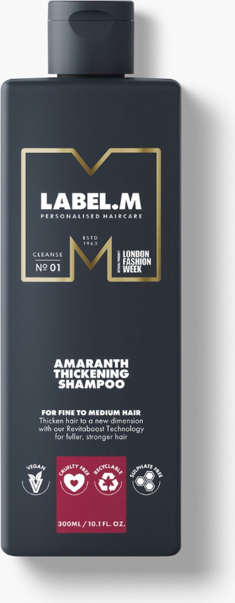 Label M Amarante Shampooing Epaississant 300ML | bol