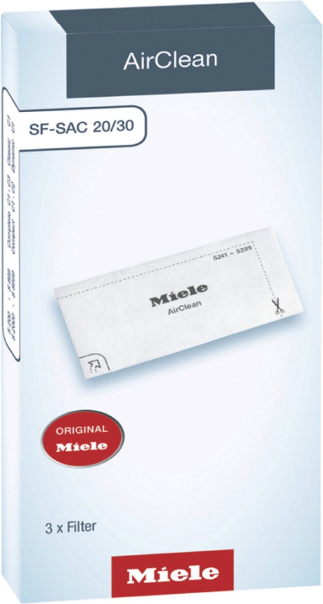 Miele Air-clean-filter SF-SAC20/30 (3 stuks)