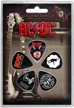 AC/DC - Highway / For Those / Let There Plectrum - Set van 5 - Multicolours