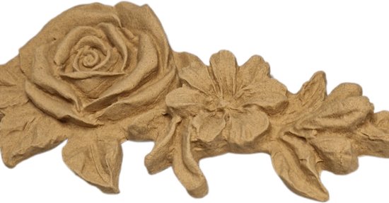 2 stuks knutselhouten kast meubels houtversiering houten ornamenten decoratie 45x12cm