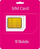 T-Mobile Prepaid met totaal 10,- beltegoed