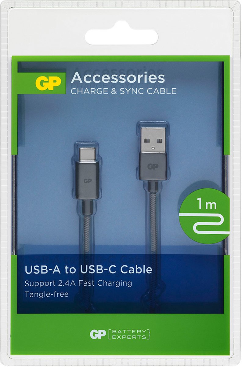 GP Laad/datak. Usb-c To Am 1mt