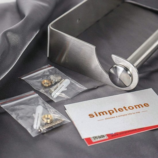 Keukenpapier Holder Simpletome ÉÉN HAND TEAR Papieren Handdoekhouder Onder Kast Lijm Aluminium Handdoekhouder Simpletome