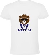 Maff ja Heren T-shirt | maffia | baas | beertje | stoer | grappig