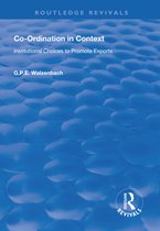 Routledge Revivals- Co-Ordination in Context