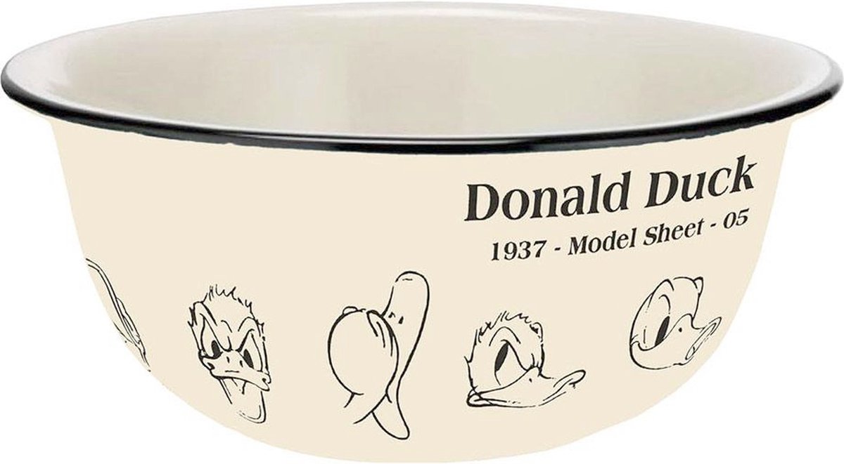 Geda Labels Donald Duck - Model Sheet Kom - Wit