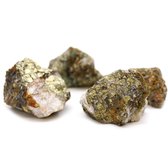 Mineraal Chalcopyriet - Inzichtgevend & Versterkt Intuïtie - 3 tot 5cm - Mineralen & Edelstenen