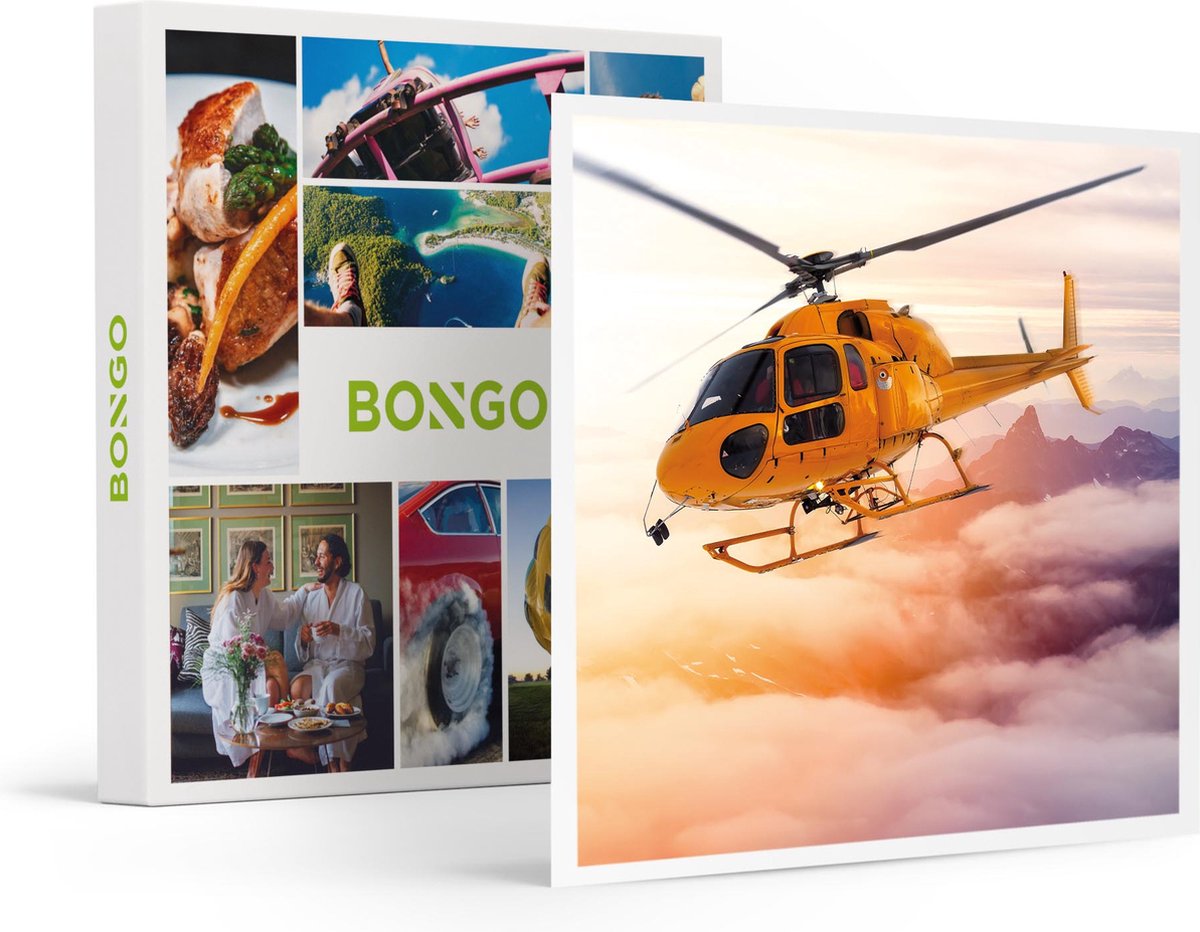 Bongo Bon -Helikoptervlucht Van 6 Minuten- Cadeaukaart