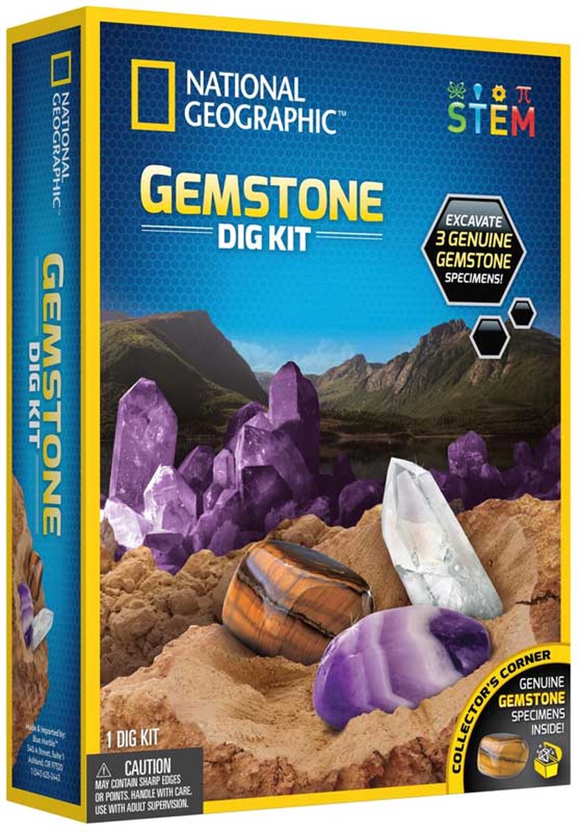 National Geographic - Gemstone Dig Kit - Experimenteerset