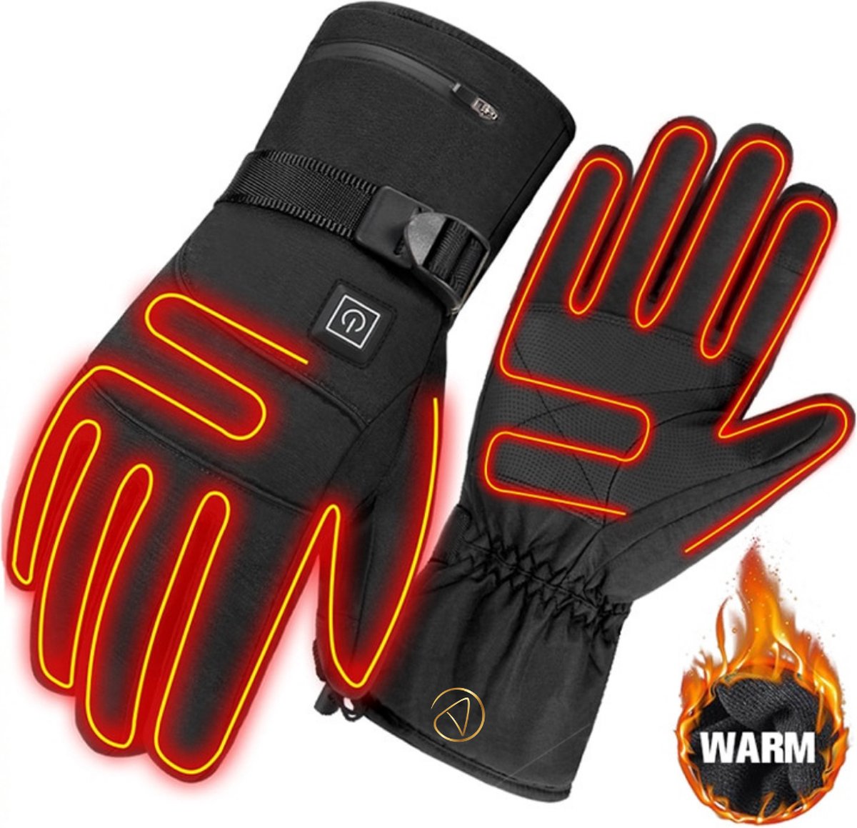 Arvona Elektrische Handschoenen - Verwarmde Handschoenen - Handschoenen Met Verwarming - Batterij Verwarmde Handschoenen Heren en Dames