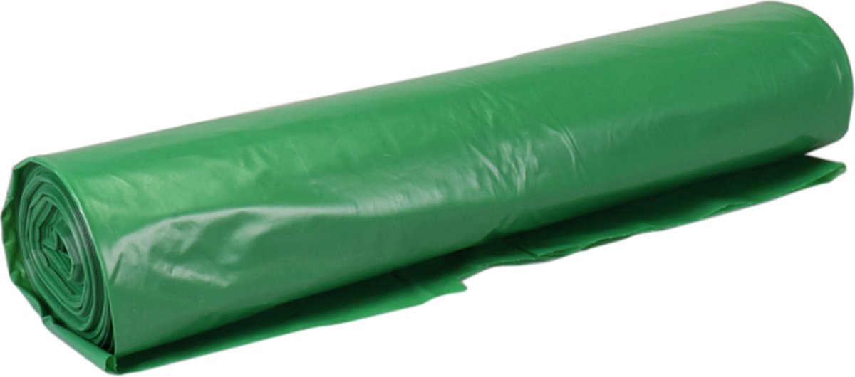 PowerSterko Afvalzak - Gerecycled LDPE - 70x110cm - groen - 250 stuks