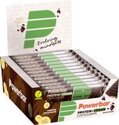 Powerbar Protein + Vegan Bar Banana Chocolate - Veganistische Eiwitreep / Proteïne reep - Low in sugars - 12x2x21 gram