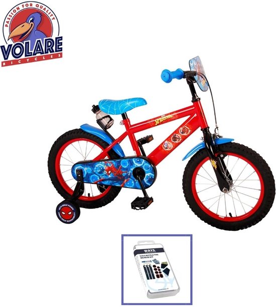 Vélo spiderman 16 pouces deals