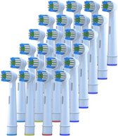 Opzetborstels compatibel met Braun tandenborstels - opzetstukken 24 stuks