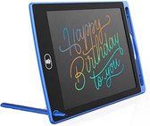 Buxibo - Tablette électronique d'écriture et de dessin Kids 12 pouces - Effaçable - Tablette pour enfants - Jouets Éducatif - Garçons et filles - Accessoire inclus - Blauw