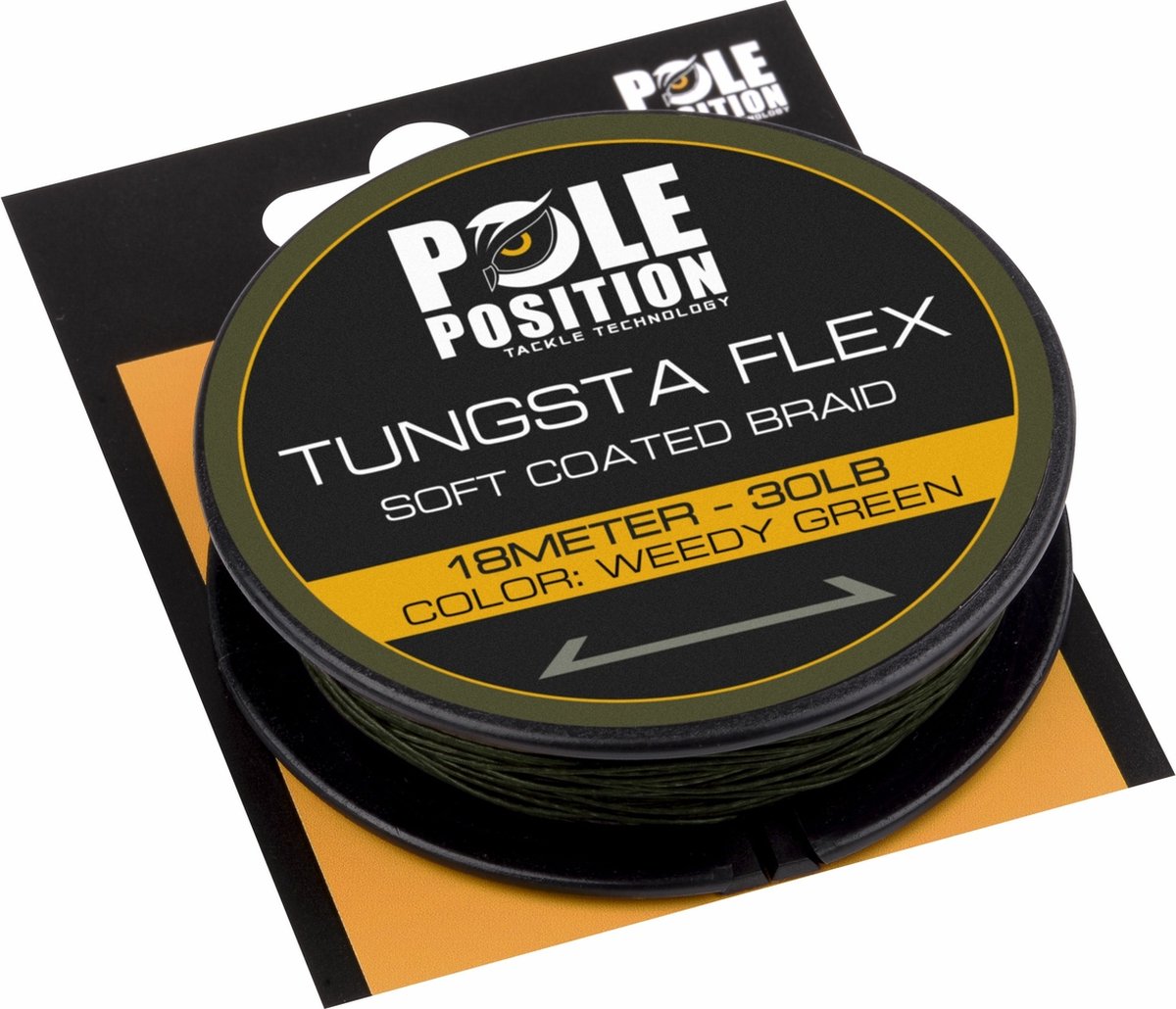 Tungsta Flex Coated Braid 18M Pole Position