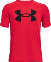 Short Sleeve T-Shirt Under Armour Tech Big Logo Red