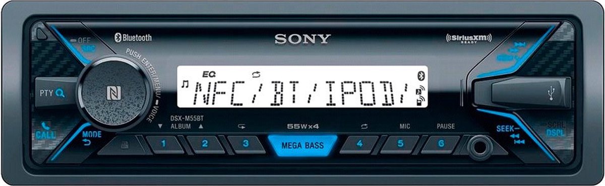 Sony Autoradio DSX-A510BD Noir