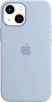 Apple Coque en silicone avec MagSafe pour iPhone 13 mini - Bleu brume