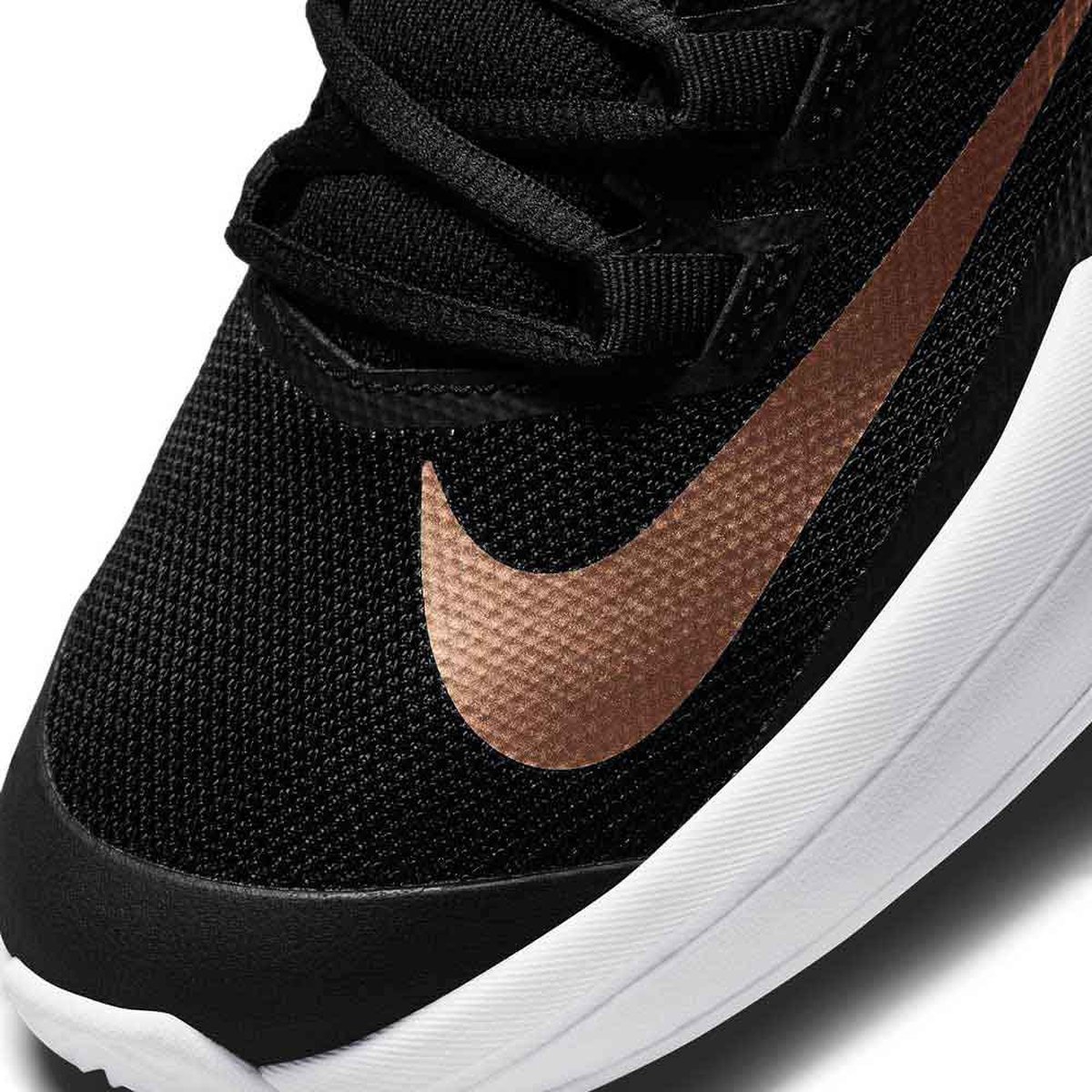 NIKE Court Vapor Lite Gravel Schoenen Black Metalic Red Bronze
