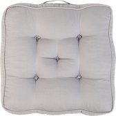 Coussin de matelas Loft 25 - coussin de siège intérieur - coussins de chaise de salle à manger - coussin de sol avec poignée de transport - 50 x 50 cm