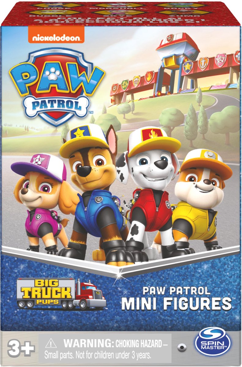 La Pat Patrouille - 6059509 - Jeu Jouet Enfant - Pack de 2 Figurines Dino  Rescue - Modèle Chase - Figurines Paw Patrol